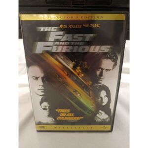 The Fast and the Furious - Widescreen Collector's Edition (DVD, 2001).